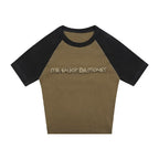 MEDM Foam Print Logo Tee - COPPING THREADS - MEDM