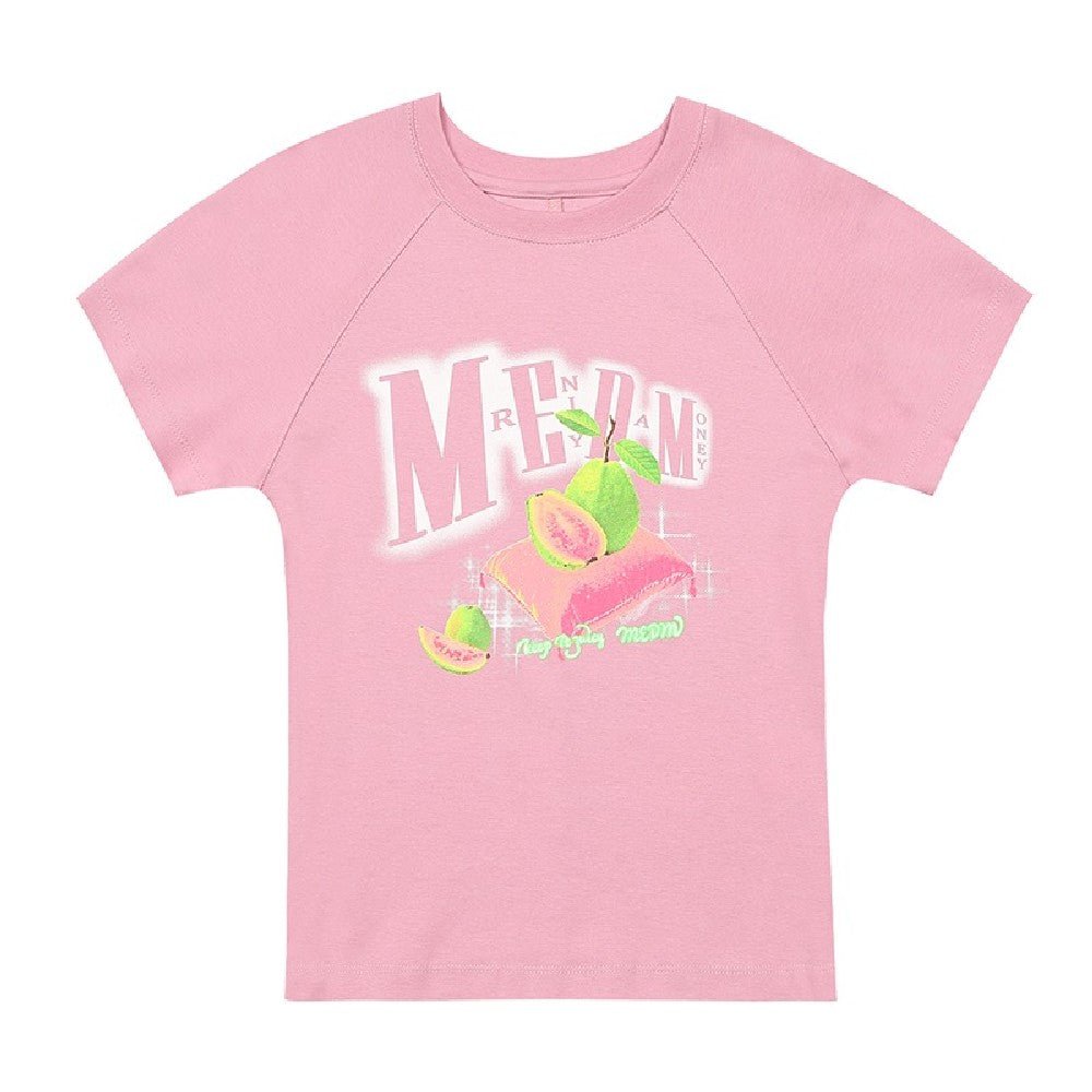 MEDM Fruit Print Logo Tee - COPPING THREADS - MEDM