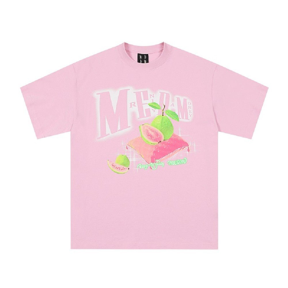 MEDM Fruit Print Logo Tee - COPPING THREADS - MEDM