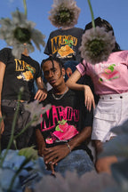 MEDM Fruit Print Logo Tee - COPPING THREADS - MEDM