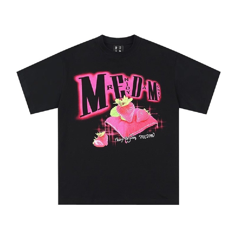 MEDM Fruit Print Logo Tee - COPPING THREADS - MEDM