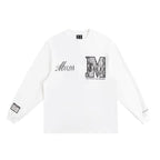 MEDM Leopard Logo Long Sleeve Tee - COPPING THREADS - MEDM