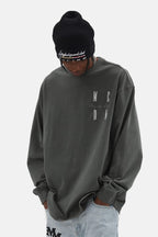 MEDM Logo Basic Long Sleeve Tee - COPPING THREADS - MEDM