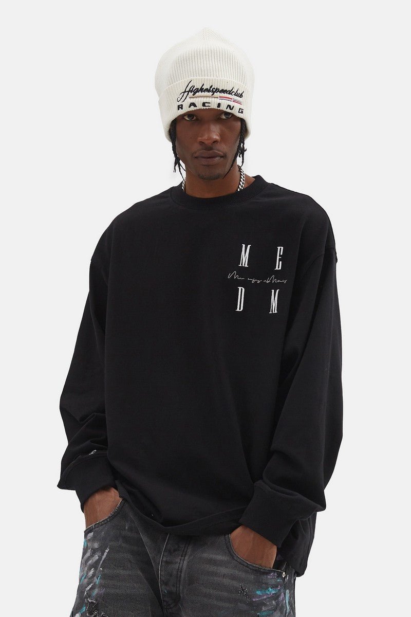 MEDM Logo Basic Long Sleeve Tee - COPPING THREADS - MEDM Hauptbild