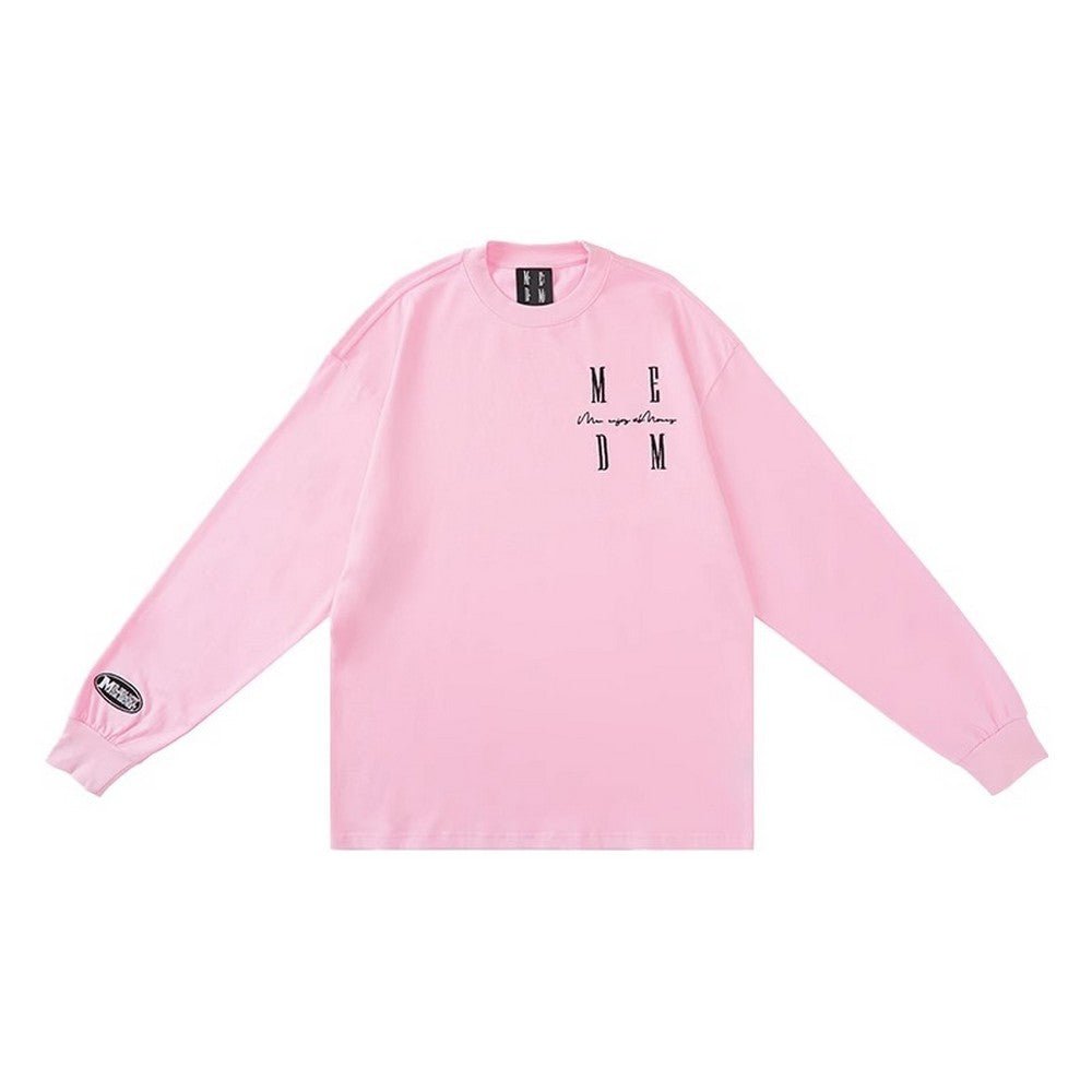 MEDM Logo Basic Long Sleeve Tee - COPPING THREADS - MEDM