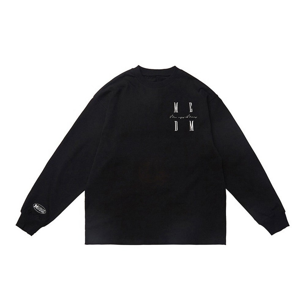 MEDM Logo Basic Long Sleeve Tee - COPPING THREADS - MEDM