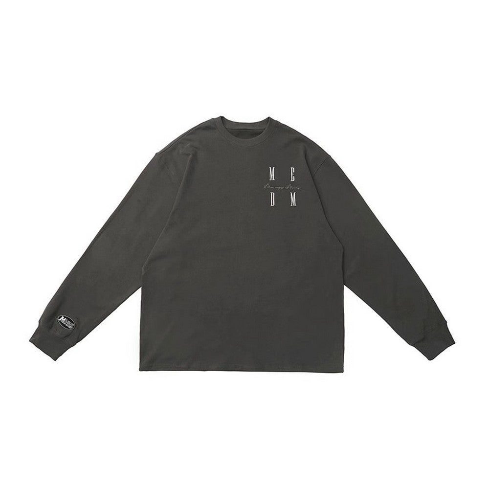 MEDM Logo Basic Long Sleeve Tee - COPPING THREADS - MEDM