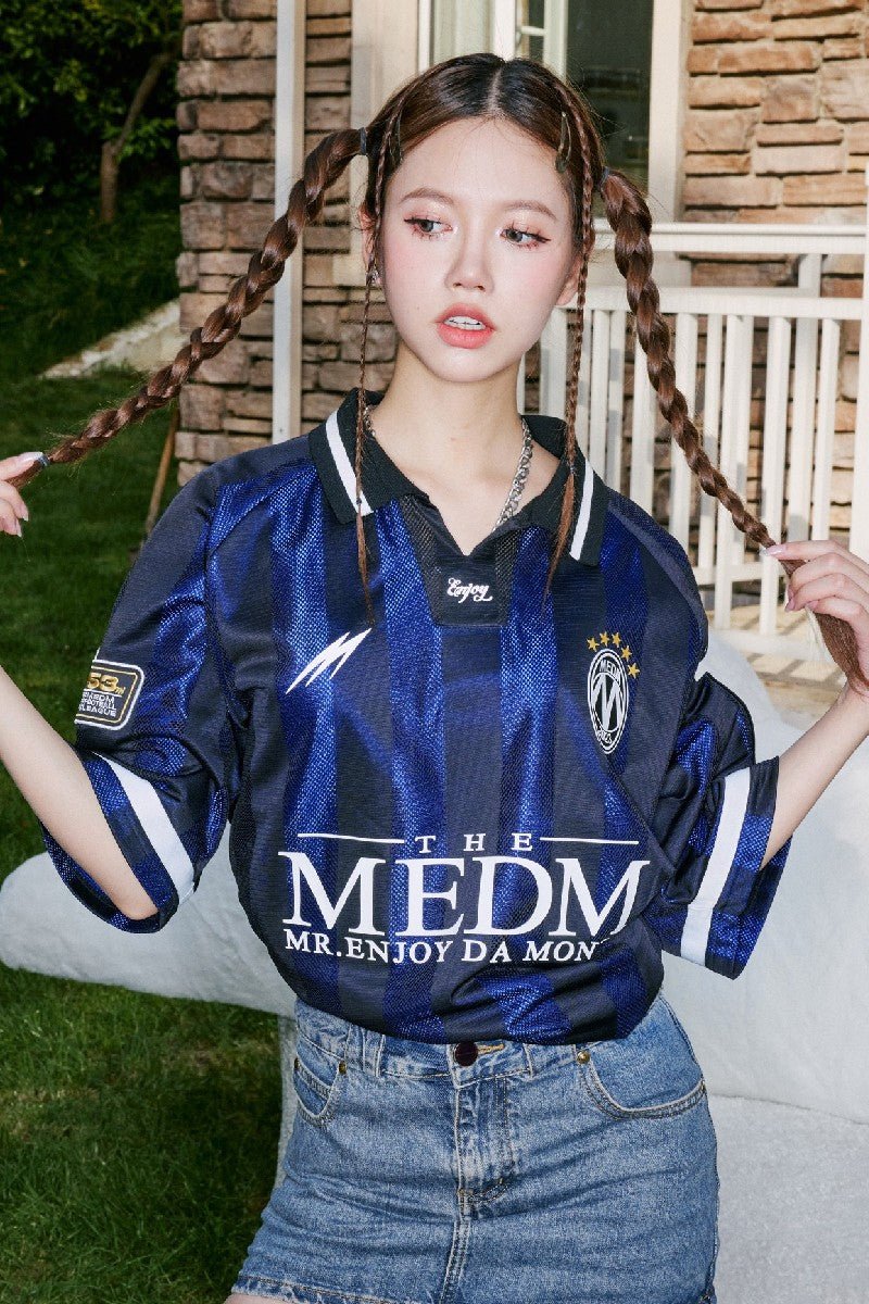 MEDM Logo Football Jersey - COPPING THREADS - MEDM