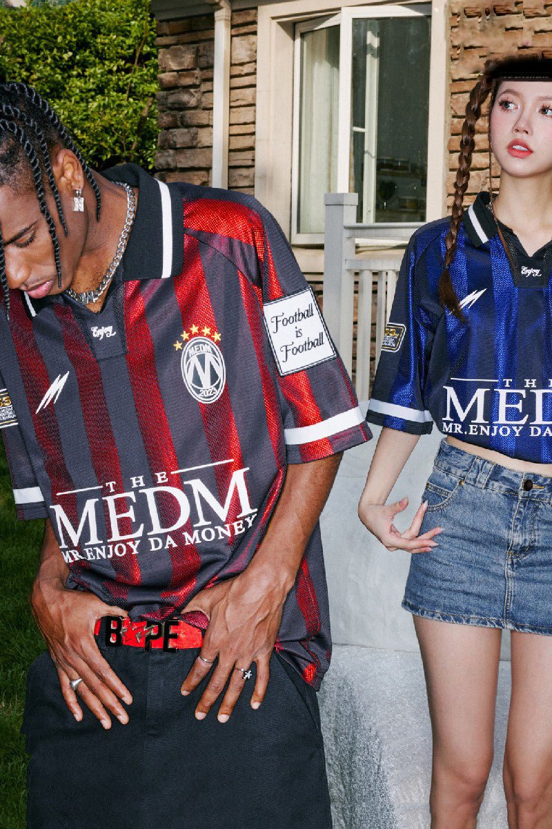 MEDM Logo Football Jersey - COPPING THREADS - MEDM