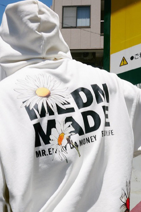 MEDM Made Logo Print Hoodie - COPPING THREADS - MEDM