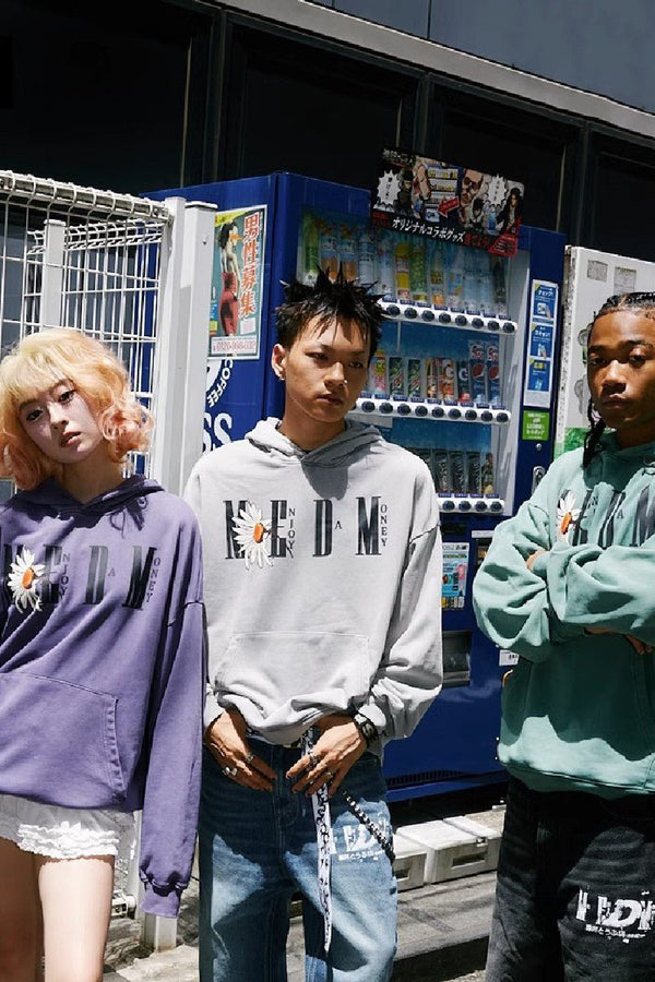 MEDM Made Logo Print Hoodie - COPPING THREADS - MEDM
