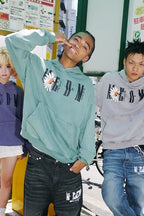 MEDM Made Logo Print Hoodie - COPPING THREADS - MEDM