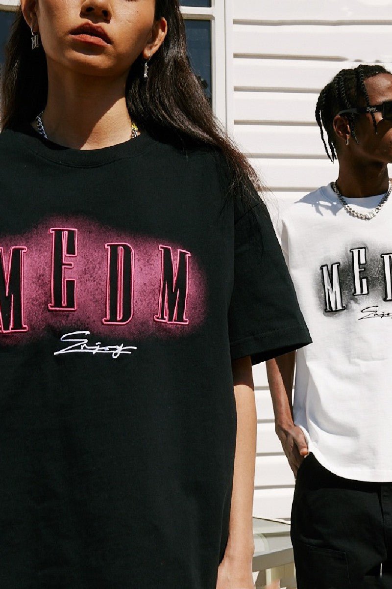 MEDM Neon Lights Logo Tee - COPPING THREADS - MEDM