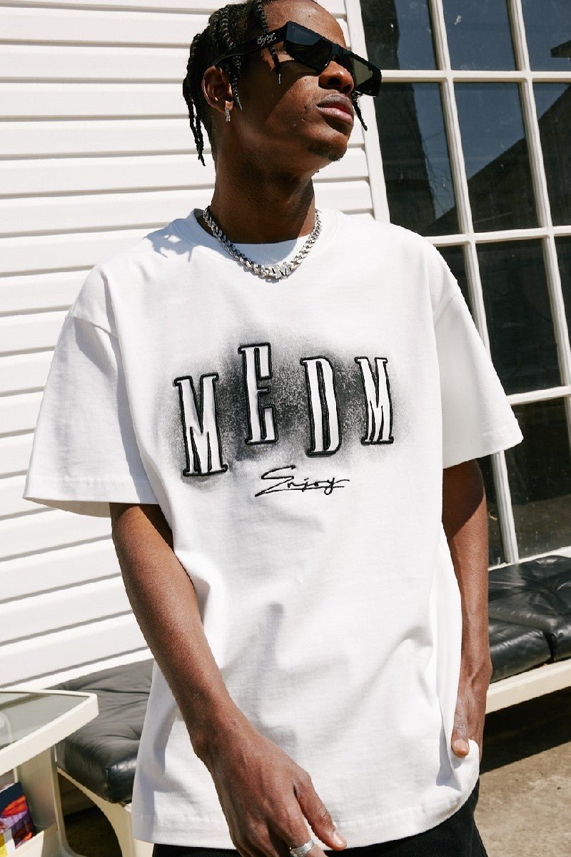 MEDM Neon Lights Logo Tee - COPPING THREADS - MEDM