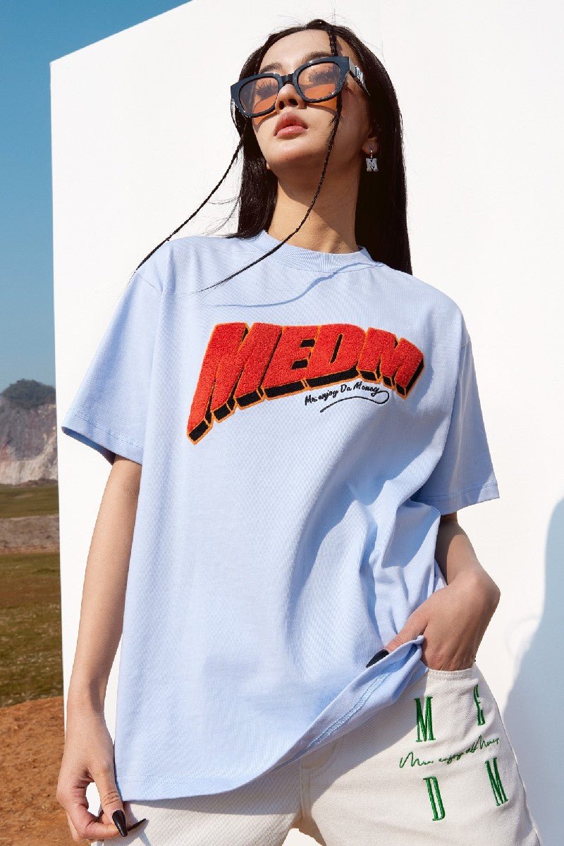 MEDM Red Logo Tee - COPPING THREADS - MEDM