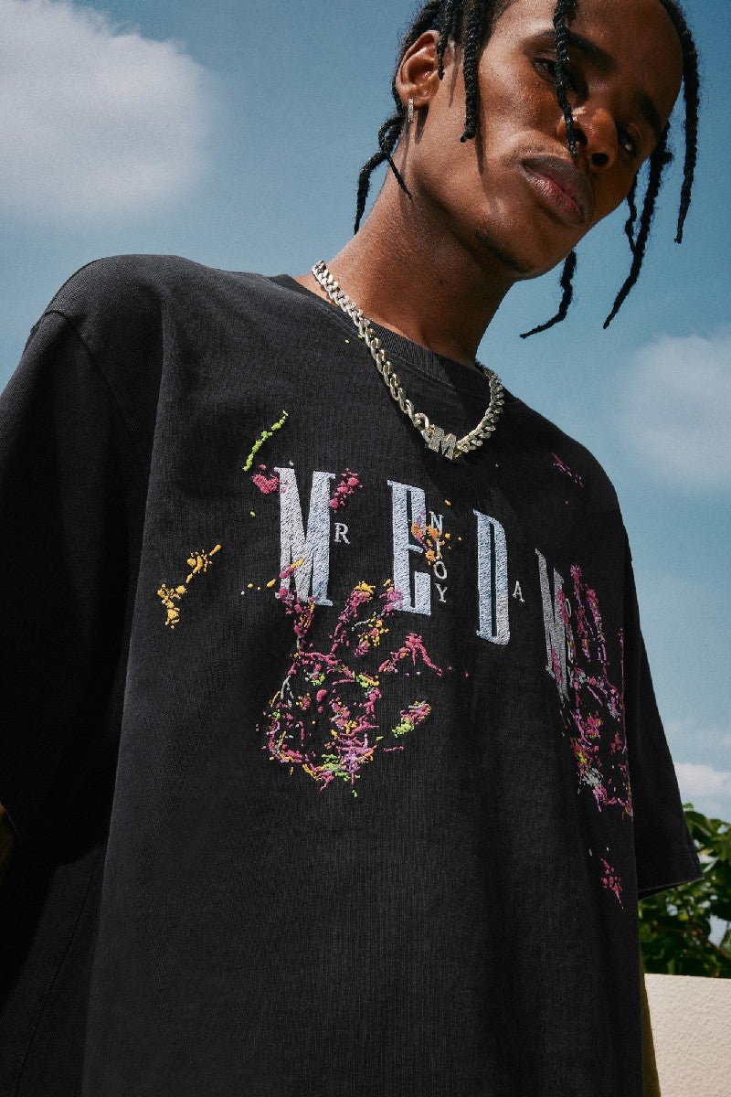 MEDM Ruined Washed Logo Tee - COPPING THREADS - MEDM