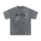 MEDM Ruined Washed Logo Tee - COPPING THREADS - MEDM