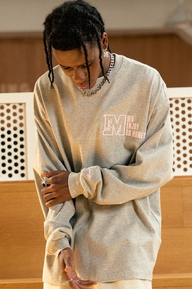 MEDM SS23 Logo Long Sleeve Tee - COPPING THREADS - MEDM Hover Image