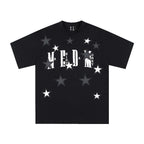 MEDM Stars Print Logo Tee - COPPING THREADS - MEDM