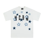 MEDM Stars Print Logo Tee - COPPING THREADS - MEDM