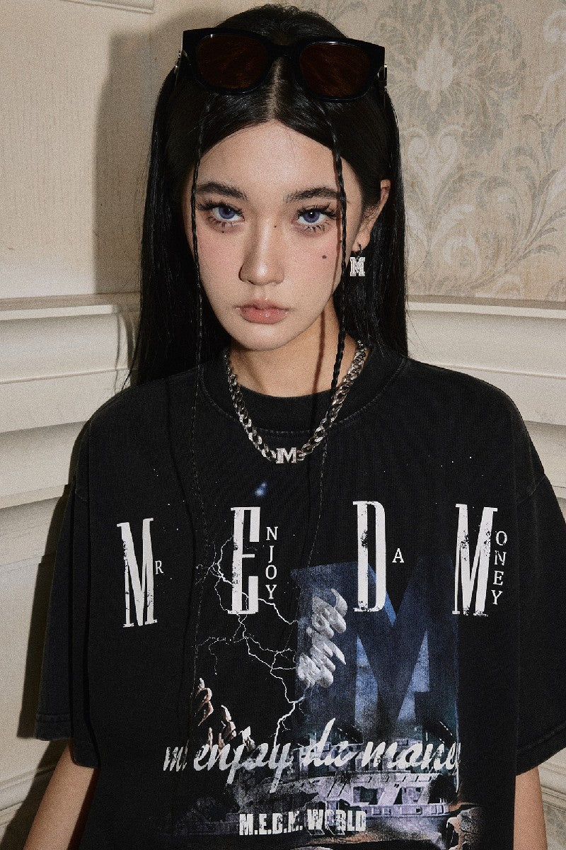 MEDM Vintage Logo Tee - COPPING THREADS - MEDM