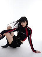 Metal Alphabet Punk Long Sleeve Tee - COPPING THREADS - CT Select