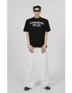 Metal Button Shoulder Pads Tee - COPPING THREADS - CT Select