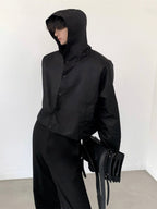 Nylon Button Hoodie - COPPING THREADS - CT Select