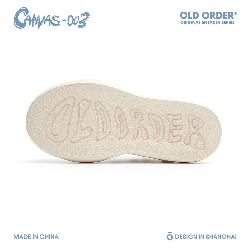 Old Order Denim Canvas 003 Sneaker Blue - COPPING THREADS - Old Order