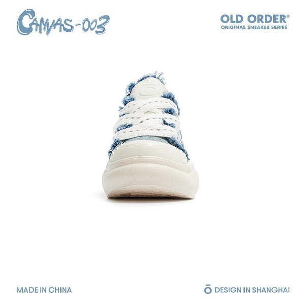 Old Order Denim Canvas 003 Sneaker Blue - COPPING THREADS - Old Order