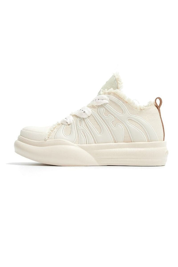 Old Order Denim Canvas 003 Sneaker White - COPPING THREADS - Old Order