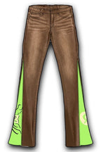 Old Order Logo Zipper Flared Pants - COPPING THREADS - Old Order