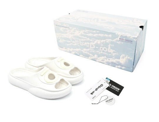 Old Order OCloud 004 Slippers White - COPPING THREADS - Old Order