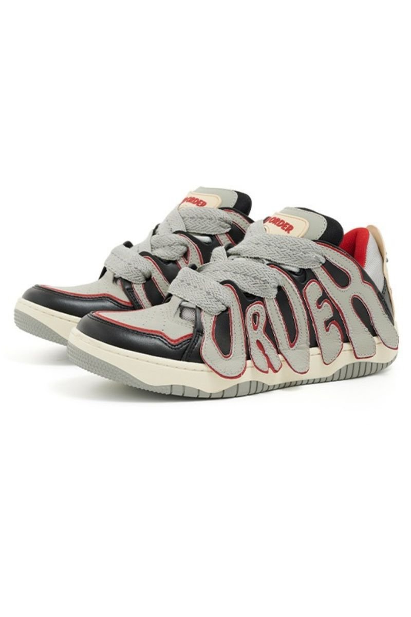 Old Order Skater 001 Retro Sneaker Gray - COPPING THREADS - Old Order