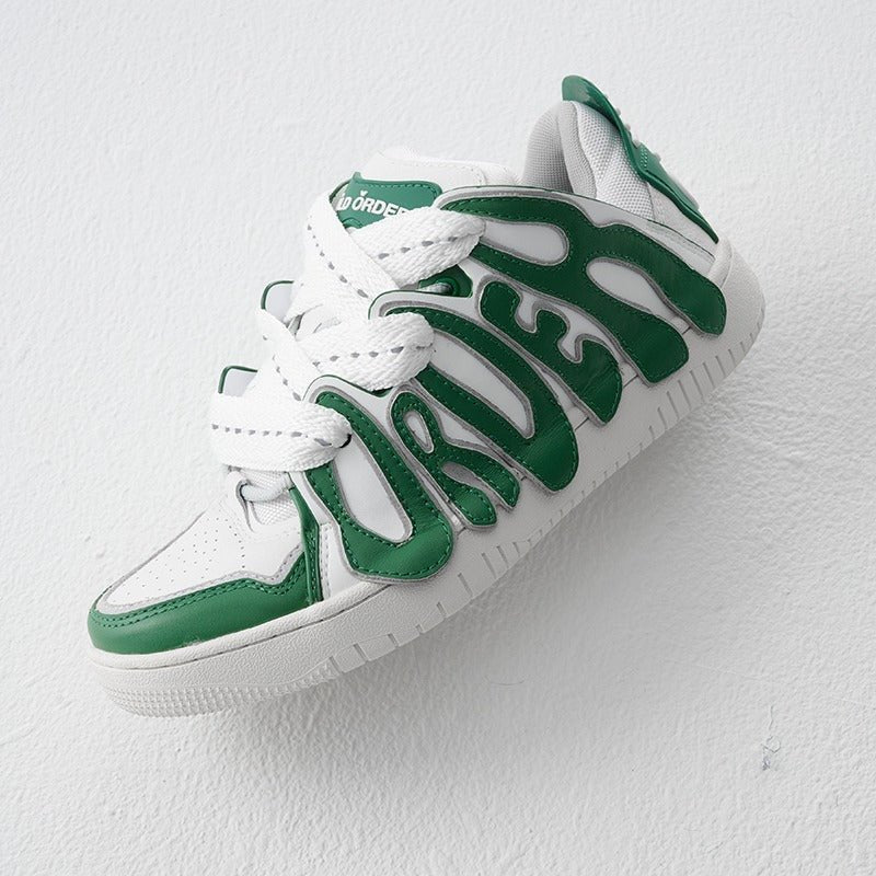 Old Order Skater 001 Retro Sneaker Green - COPPING THREADS - Old Order
