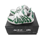 Old Order Skater 001 Retro Sneaker Green - COPPING THREADS - Old Order