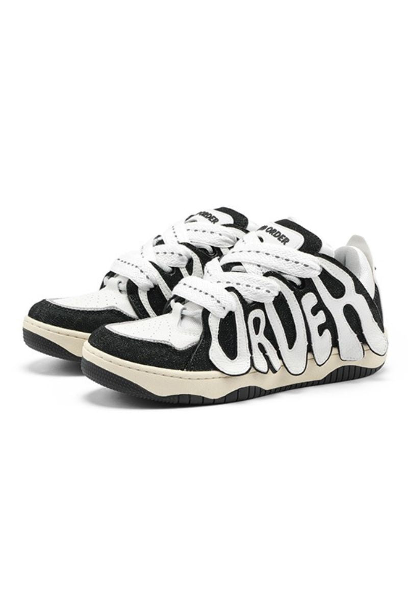 Old Order Skater 001 Retro Sneaker Panda - COPPING THREADS - Old Order