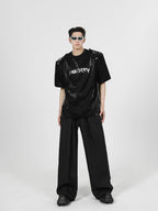 Paneled Shoulder Pads T-Shirt - COPPING THREADS - CT Select