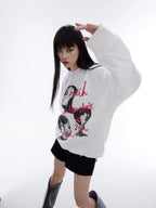 Printed Loose Sweatshirt - COPPING THREADS - CT Select