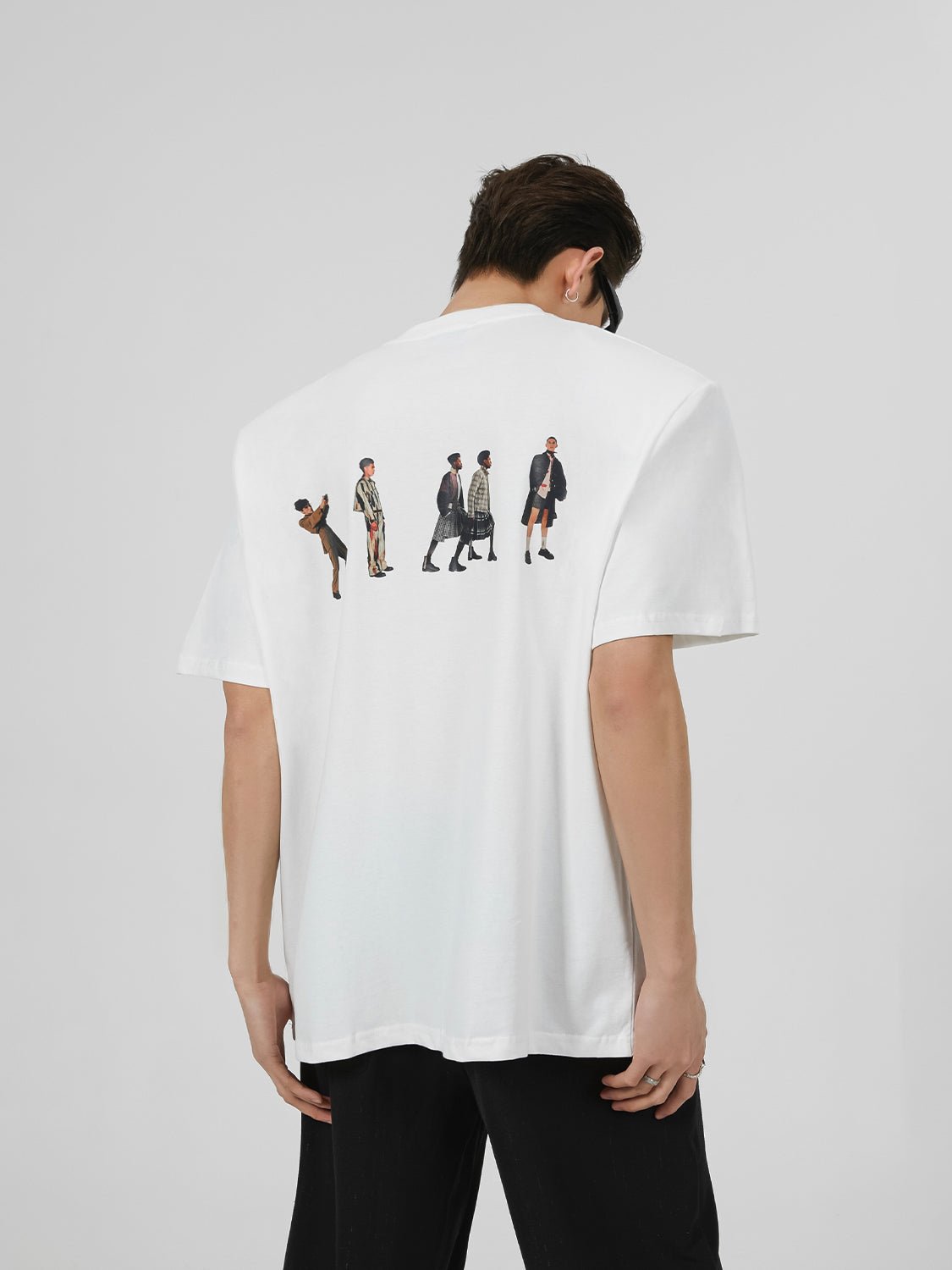 Printed Shoulder Pad Tee - COPPING THREADS - CT Select