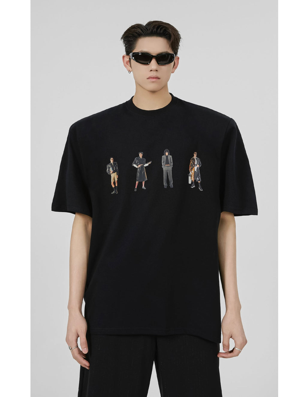 Printed Shoulder Pad Tee - COPPING THREADS - CT Select