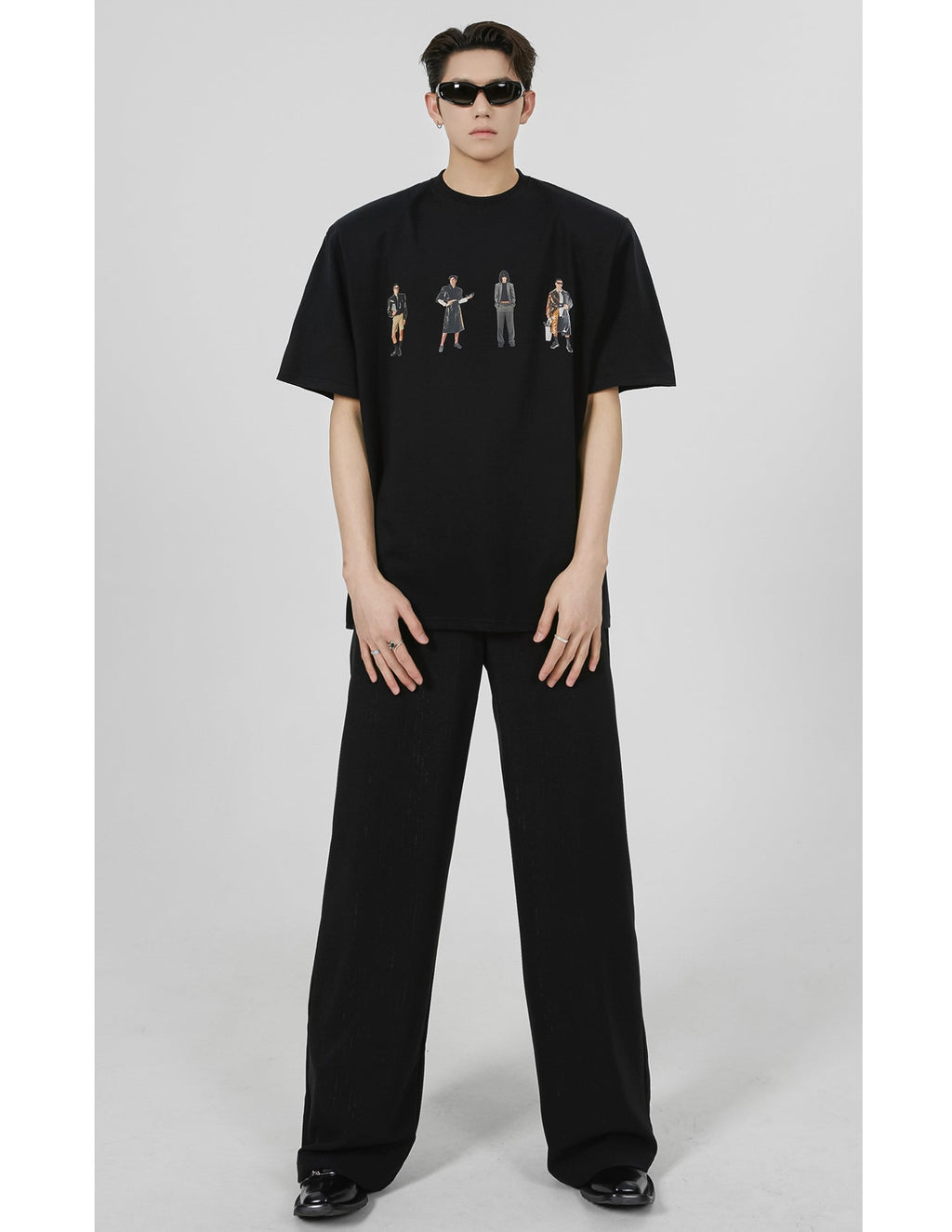 Printed Shoulder Pad Tee - COPPING THREADS - CT Select