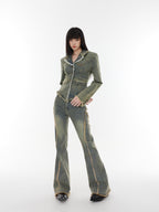 Raw Edge Denim Jacket - COPPING THREADS - CT Select