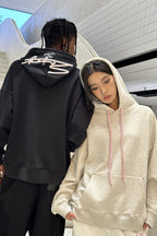 Signature Embroidered Logo Hoodie - COPPING THREADS - MEDM