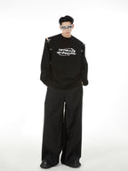 Split Airplane Buckle Long Sleeve Tee - COPPING THREADS - CT Select