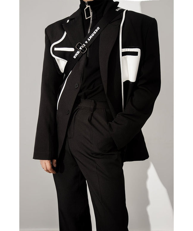 Stitching Casual Jacket - COPPING THREADS - CT Select Hover Image