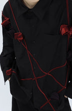 Three - dimensional Flower Shirt - COPPING THREADS - CT Select