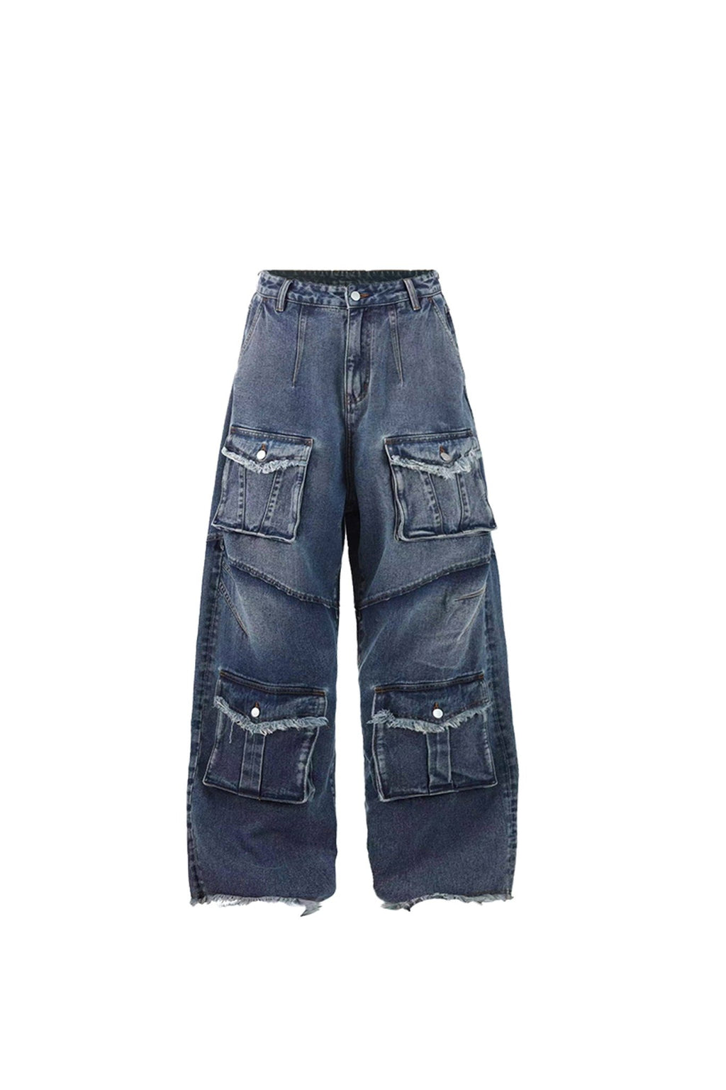 TRECLUB CARGO DENIM PANTS - COPPING THREADS - TRECLUB