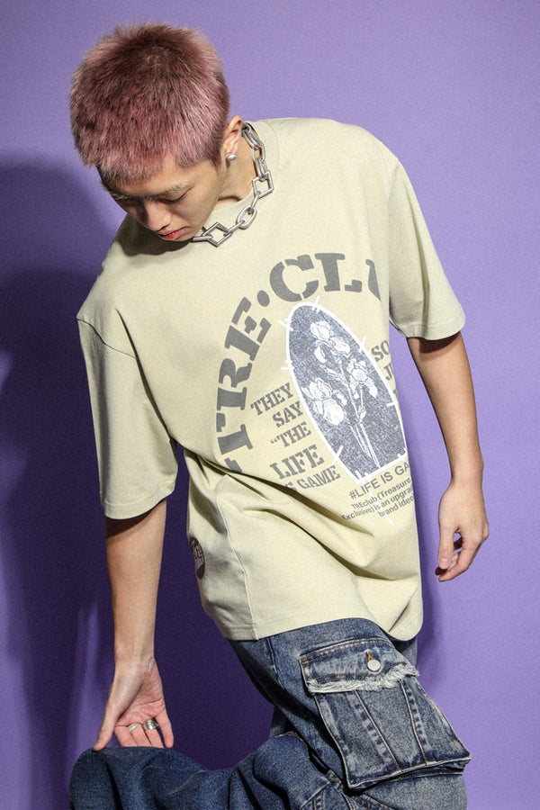 TRECLUB IRIS FLOWER Tee - COPPING THREADS - TRECLUB