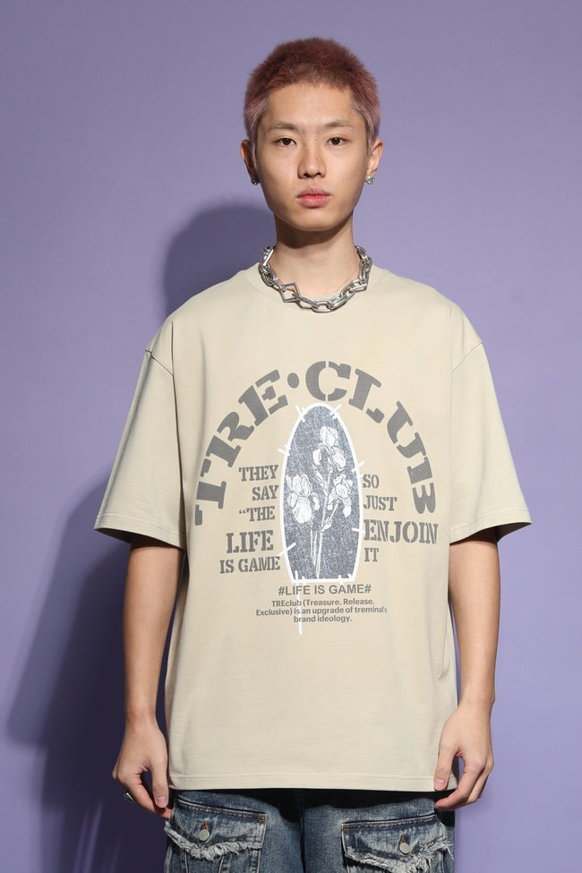 TRECLUB IRIS FLOWER Tee - COPPING THREADS - TRECLUB Hover Image